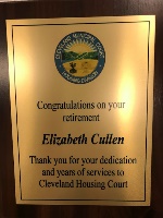 Liz Cullen retires after 31 years.