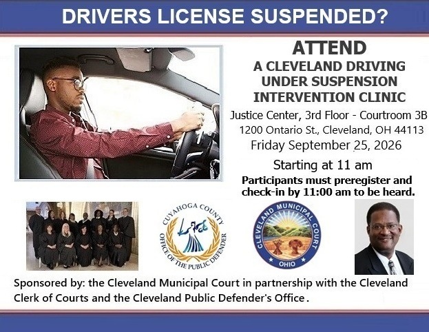Cleveland Driving Under Suspension Intervention Clinic