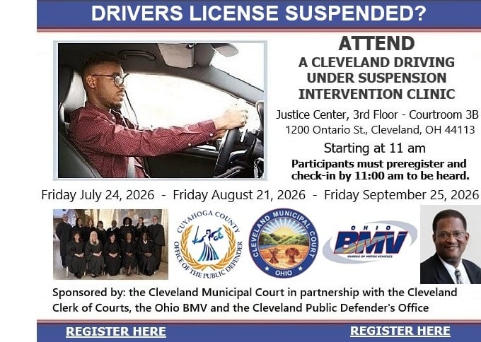 Cleveland Driving Under Suspension Intervention Clinic