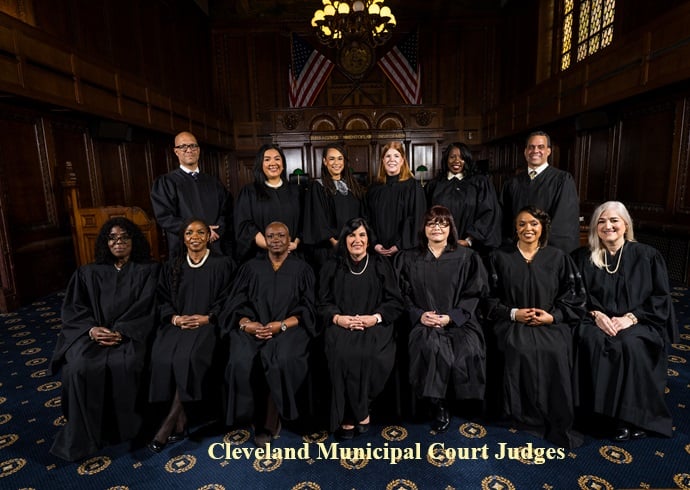 Cleveland Municipal Court Judges Group Photo