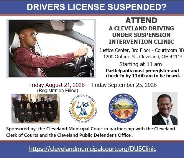Cleveland Driving Under Suspension Intervention Clinic